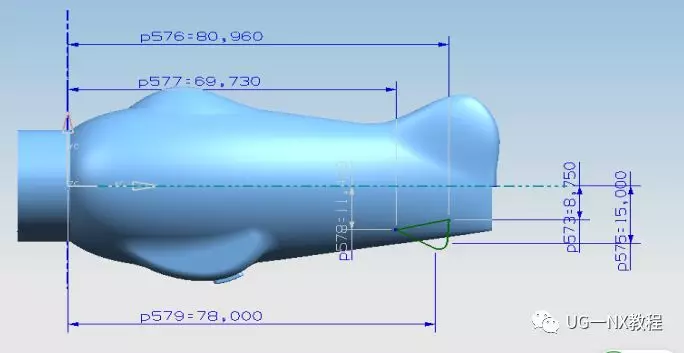UG制作飞机模型详细教程的图51