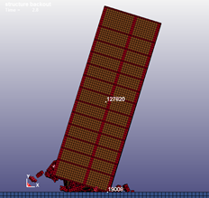 用户作品赏析 | 基于Ansys/LS-DYNA框剪结构爆破倒塌仿真分析的图24