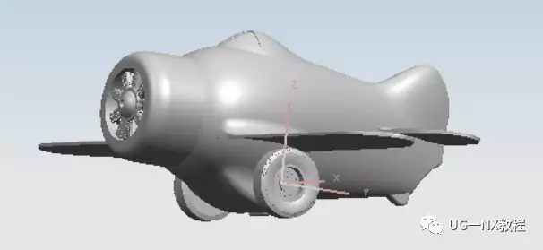 UG制作飞机模型详细教程的图70