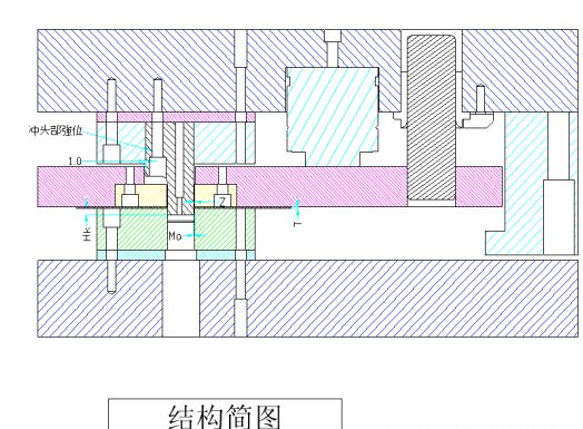 冲压模具设计：冲小孔异形冲裁结构设计标准的图3