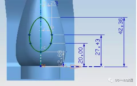 UG制作飞机模型详细教程的图12