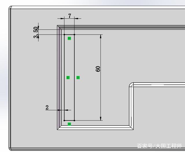 用SolidWorks钣金工具画一个桌面机箱的图40