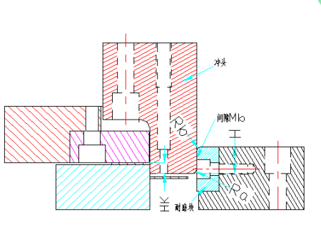 冲压模具设计：冲小孔异形冲裁结构设计标准的图5