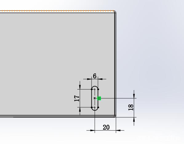 用SolidWorks钣金工具画一个桌面机箱的图14