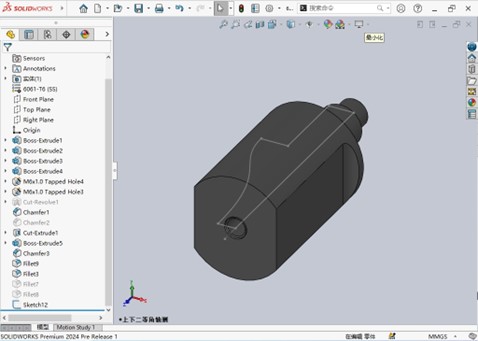 体验SOLIDWORKS旋转反侧切除增强 硕迪科技的图1