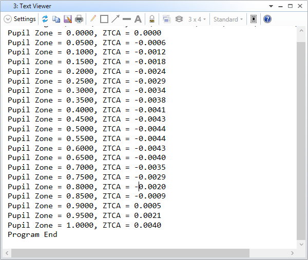 ZEMAX | 如何编写 ZPL 宏：计算环带垂轴色差的图12