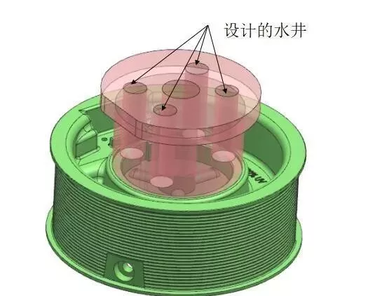 UG模具设计之行位中带斜行位结构的图5