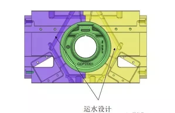 UG模具设计之行位中带斜行位结构的图4