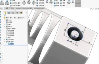 COMSOL分块网格划分技术（SolidWorks分块导入划分详细版）的图15