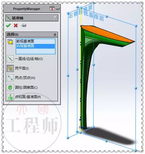 用SolidWorks建模的复杂几何体的图18