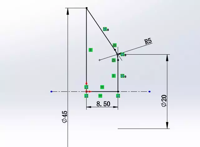 用SolidWorks建模的钣金零件的图5