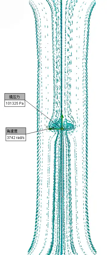 静止空气中六旋翼飞行状态下对周边气流影响分析-SWSIMULATION空气场分析的图6