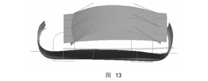 UG编程建模实例讲解——汽车模型三维曲面造型的图13