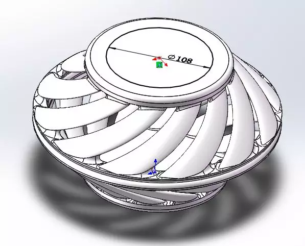 用SolidWorks建模的木盆的图29