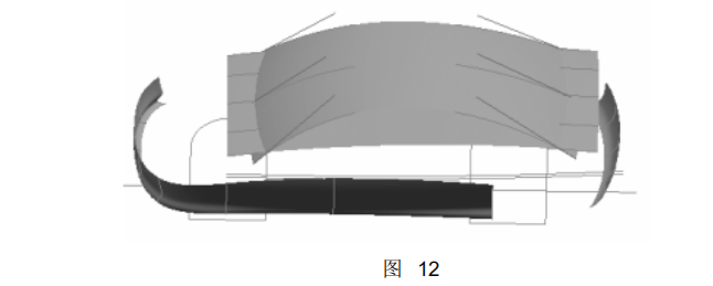 UG编程建模实例讲解——汽车模型三维曲面造型的图12