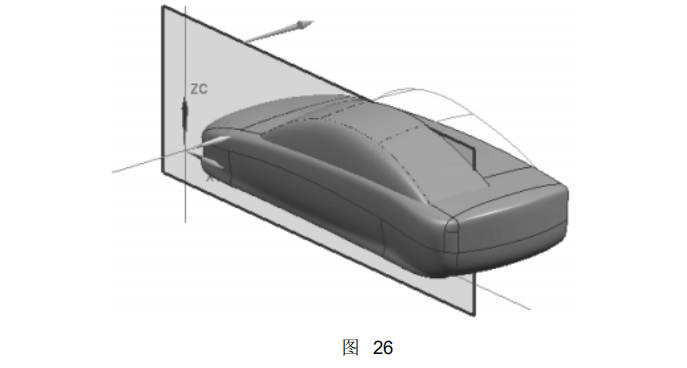 UG编程建模实例讲解——汽车模型三维曲面造型的图26