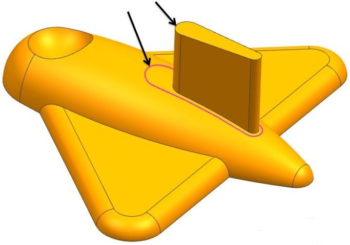 UG教程飞机“补片”指令的正确运用的图4