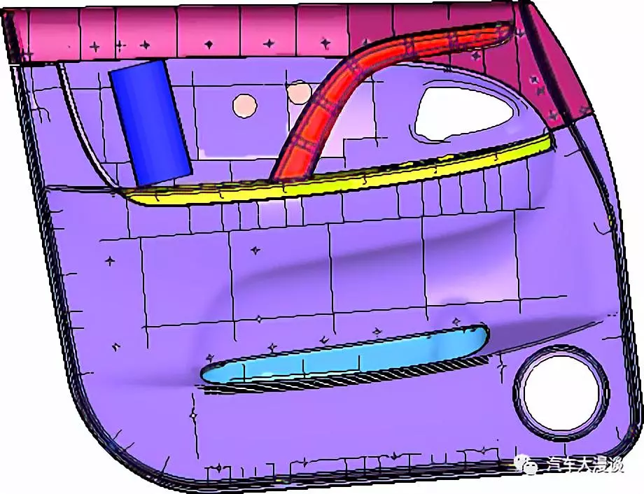 车门内饰板冲击刚度分析流程!的图4