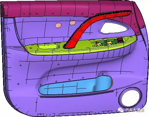 车门内饰板冲击刚度分析流程!的图3