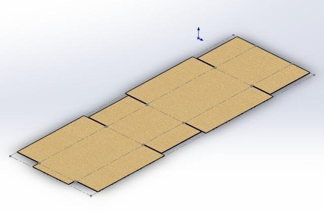 用SolidWorks钣金工具画的纸箱的图18