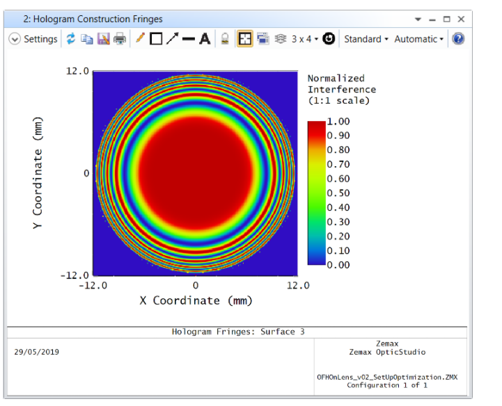 ZEMAX | 如何使用光学制造全息图修正像差的图8