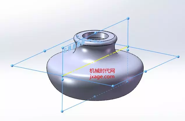 solidworks如何使用放样特征？的图2