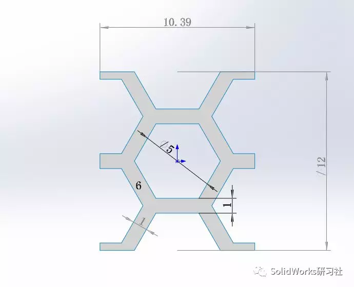 SolidWorks曲面建模：五边形镂空圆环的图6