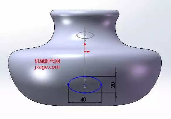 solidworks如何使用放样特征？的图7