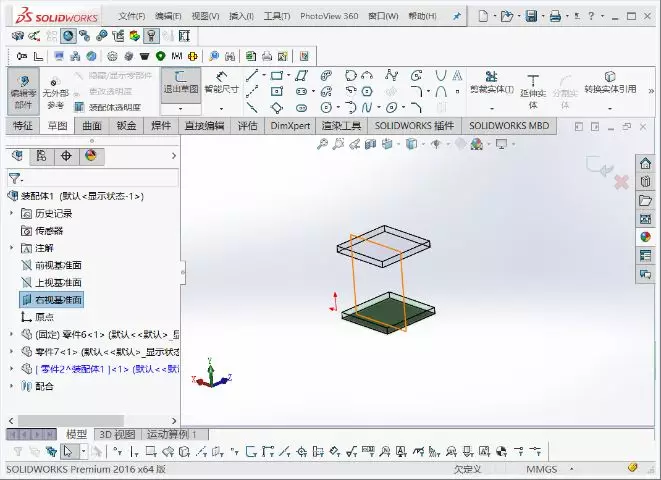 SolidWorks-动态弹簧的制作的图2