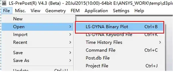 LS-DYNA Export显示动力学使用的图8