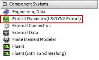 LS-DYNA Export显示动力学使用的图1