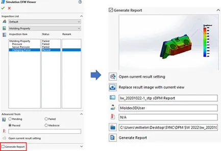 Moldex3D模流分析之SYNC for SOLIDWORKS模拟可制造性设计的图18