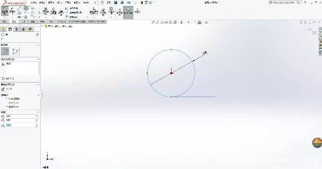 solidworks中绘制弹簧的图1