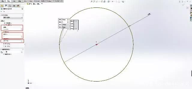 solidworks中绘制弹簧的图3