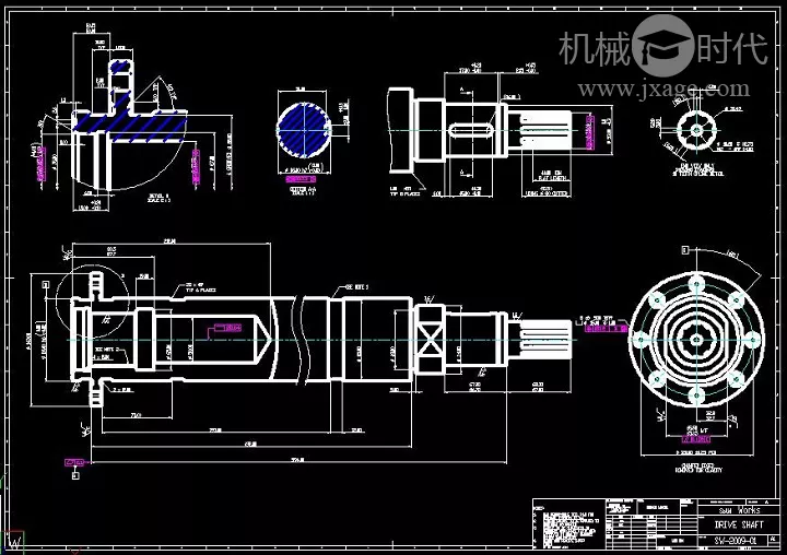 Solidworks导出DWG/DXF时如何设置图层映射？的图6