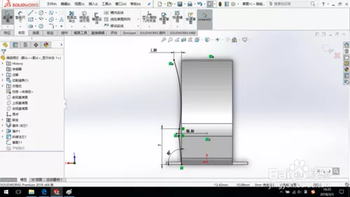 SolidWorks如何创建钣金插座铜芯？的图14