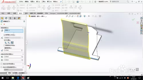 SolidWorks如何创建钣金插座铜芯？的图12