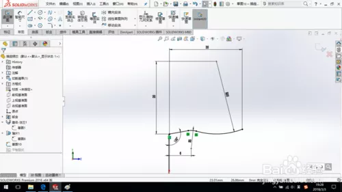 SolidWorks如何创建钣金插座铜芯？的图11