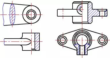 模具图纸剖视图的种类及画法！的图18