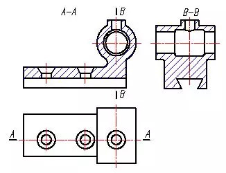 模具图纸剖视图的种类及画法！的图4