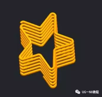 UG NX做一个五角星异形弹簧的图1