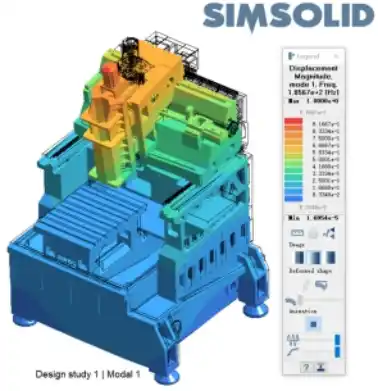 基于SimSolid的立式加工中心整机模态分析1388.png