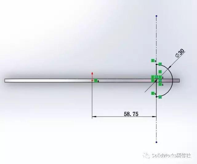 用SolidWorks建模一个轴承的图5