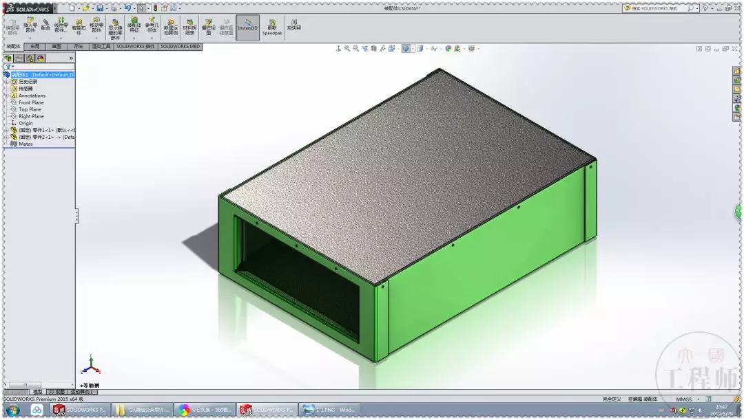 用SolidWorks建模的钣金盒子【转载学习】的图41