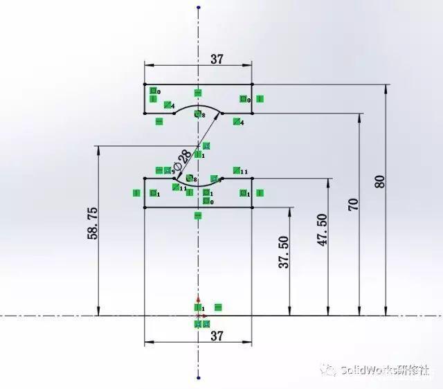 用SolidWorks建模一个轴承的图16