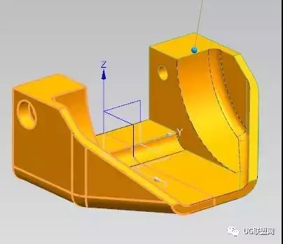 UG编程：圆角修剪实例的图14