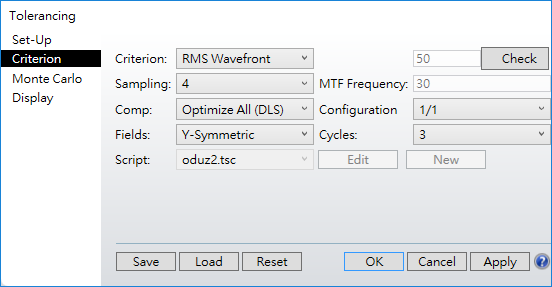 ZEMAX | 详解公差分析中的Root Sum Square (RSS)的图19