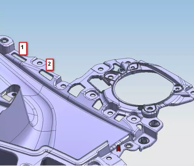 UG NX汽车零件分型面的构建思路之补孔技巧的图7