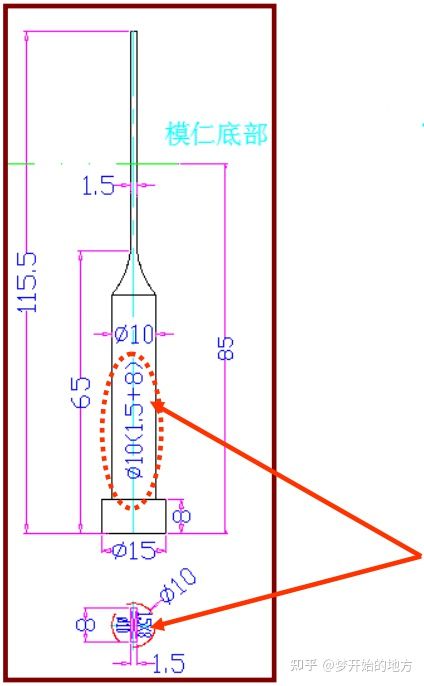 塑胶模具设计：初学者必须要懂的2D出图标注，你学到了吗的图22