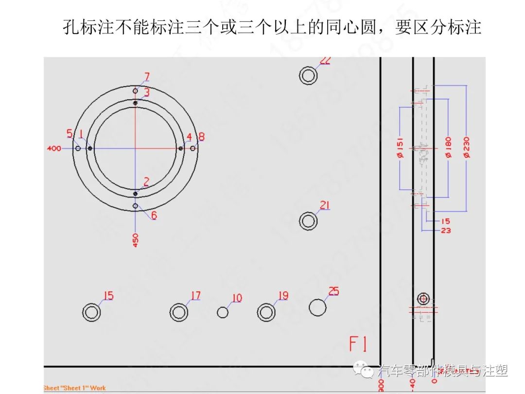 汽车模2D标注规范&UG出图的图26